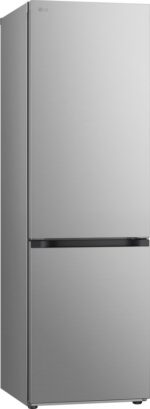 LG combi koelkast GBV3100CPY.APYQEUR koel-vriescombinatie Vrijstaand 344 l Zilver