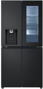 Lg GMG861EPAE - Amerikaanse Koelkast - 179cm hoog - zwart- Instaview glazen deur - 4 deurs - Image 2