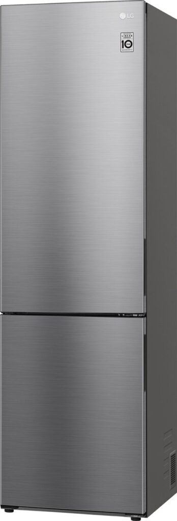 LG GBP62PZNAC - A-label, 384L Koel- en vriescombinatie - Total Nofrost, Stil (35Db) Roestvrijstaal, 10 jaar compressor garantie