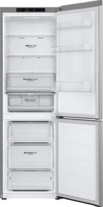 LG combi koelkast GBV3100CPY.APYQEUR koel-vriescombinatie Vrijstaand 344 l Zilver - Image 5