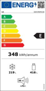 LG GSXV90MCAE Amerikaanse koelkast met Instaview™ Door-in-Door™ - Door Cooling+ - UVnano™ - 635L inhoud - Inverter Linear Compressor - Image 3