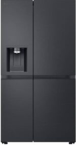 LG GSLE91EVAC Amerikaanse koelkast 628L met water- en ijsdispenser zonder leidingwerk - UVnano (99,99% bacteriën) - DoorCooling+ voor sneller koelen - ThinQ slimme bediening, stille en zuinige Smart Inverter. Energieklasse C