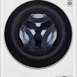 LG Was-droogercombinatie 10.5-7 kg V7WD107H2E Class E Front Loading  , 1400 RPM, AI Direct Drive, Wi-Fi, Deep Steam Cleaning, TurboWash, Larger Capacity, 62 x 60 x 85 cm, White