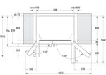 GORENJE Amerikaanse Koelkast NRS9EVXB1 SIDE-BY-SIDE 179CM E - Image 2