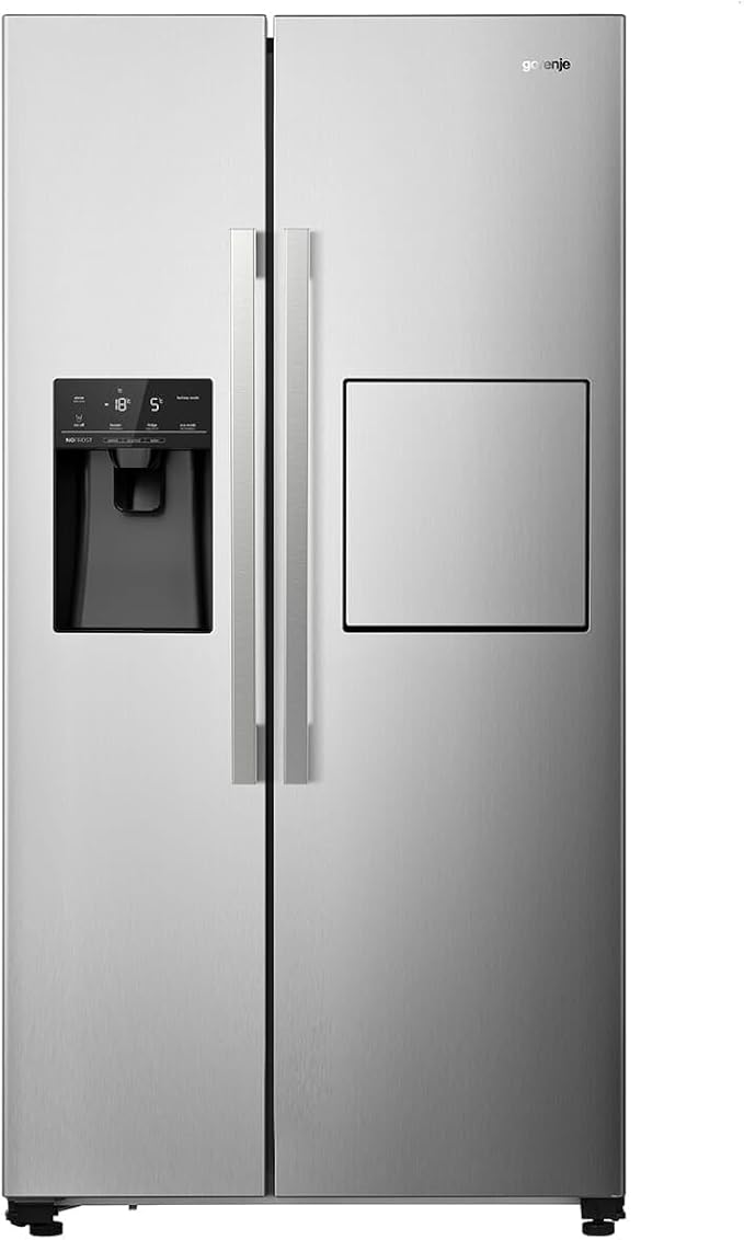 51qob7oYbBL._AC_SX679_ GORENJE Amerikaanse Koelkast NRS9EVXB1 SIDE-BY-SIDE 179CM E - Image 1