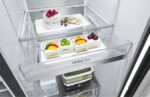 LG GSLE91EVAC Amerikaanse koelkast 628L met water- en ijsdispenser zonder leidingwerk - UVnano (99,99% bacteriën) - DoorCooling+ voor sneller koelen - ThinQ slimme bediening, stille en zuinige Smart Inverter. Energieklasse C - Image 7