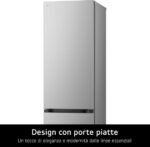 LG combi koelkast GBV3100CPY.APYQEUR koel-vriescombinatie Vrijstaand 344 l Zilver - Image 9