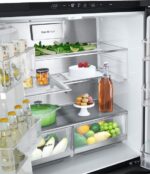 LG Amerikaanse koelkast GMG860EPBE 508L French door - InstaView™ om snel binnen te kijken - DoorCooling+™ voor snellere en gelijkmatige koeling tot aan de deur - Ijs en waterdispenser - Zwart - Image 10