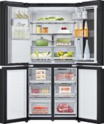 LG Amerikaanse koelkast GMG860EPBE 508L French door - InstaView™ om snel binnen te kijken - DoorCooling+™ voor snellere en gelijkmatige koeling tot aan de deur - Ijs en waterdispenser - Zwart - Image 11