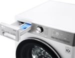 LG Wasdrooger  V9WD128H2 with AI DD | 12 kg Wash | 8 kg Drying | 1400 rpm | Steam, White - Image 9