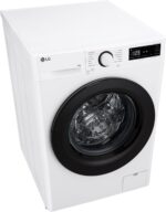 LG AI DD F4R3013NSWB washing machine class A -10%, front loading series R3, washing machine 13 kg, 1400 revolutions, AIWash, steam cleaning, direct drive motor, smart diagnosis, freestanding, white