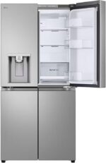 LG Amerikaanse koelkast GML861PYPE Smart Multi Door Class E 506L Wifi Linear Cooling Technology Refrigerator with UVNano Water Dispenser Without Connection, Total No Frost, Smart Diagnosis, Refrigerator Silver - Image 5