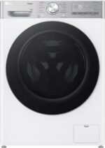 LG Wasmachine 9KG AI DD F4R9009TPWC class A -40%, front loading series R9, washing machine 9 kg, 1400 revolutions, AI Wash, TurboWash 360, steam wash with anti-wrinkle, wifi, freestanding, white - Image 3