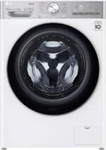 LG Wasdrooger  V9WD128H2 with AI DD | 12 kg Wash | 8 kg Drying | 1400 rpm | Steam, White