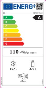 LG GBP62PZNAC - A-label, 384L Koel- en vriescombinatie - Total Nofrost, Stil (35Db) Roestvrijstaal, 10 jaar compressor garantie - Image 9