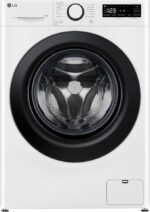 LG Wasmachine 9 kg AI DD F4R3009NSWB Class A -10%, R3 Series, Front Load, 1400 RPM, AIWash, Steam Wash, Direct Drive Engine, Bubble Basket, Smart Diagnosis, Freestanding, White