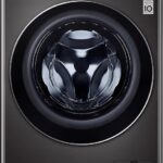 LG Wasmachine 8KG F4WV708P2BA, Class A, Front Loader, WiFi, AI Direct Drive, Deep Cleaning with Steam, TurboWash 360°, TRIPLE A, Tempered Glass Exterior Door, 60 x 62 x 85 cm, Metallic Black Steel [Energy Class A]