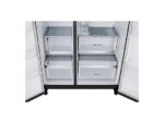 LG Amerikaanse koelkast GSGE91EVAC G-Serie Side-by-Side (628 l, C, 1790 mm hoch, Essence Black Steel) - Image 3
