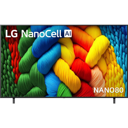 Lg 75NANO80A6B 4k Smart Tv - Gaming Functies - Ai Acoustic Tuning - 75 Inch Lg 75NANO80A6B 4k Smart Tv - Gaming Functies - Ai Acoustic Tuning - 75 Inch