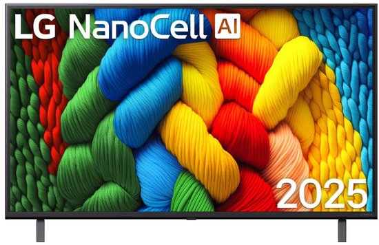 550x356 ## LG NANO81A6A – 4K NanoCell Smart TV De LG NANO81A6A is een 4K NanoCell Smart TV die uitblinkt in levendige kleuren, scherpe details en slimme functies. Of je nu geniet van films, sport of games, deze televisie levert indrukwekkende beeld- en geluidskwaliteit voor een meeslepende entertainmentervaring. ### Belangrijkste kenmerken * **NanoCell-technologie:** Zorgt voor pure, nauwkeurige kleuren en een breed kleurenspectrum. * **α8 AI Processor 4K:** Optimaliseert beeld en geluid automatisch voor de beste prestaties. * **HDR10 & FILMMAKER MODE™:** Bekijk films met realistische kleuren en contrast, zoals de makers ze bedoeld hebben. * **AI Sound Pro:** Virtueel 9.1.2 surroundgeluid voor een rijkere en ruimtelijkere luisterervaring. * **Game Optimizer, VRR & ALLM:** Vloeiende en responsieve gameplay met minimale vertraging. ### Levendige kleuren met NanoCell Dankzij NanoCell-technologie worden ongewenste lichtgolven gefilterd, waardoor kleuren helderder, zuiverder en natuurgetrouwer worden weergegeven. Dit resulteert in een indrukwekkende kijkervaring bij zowel films als sport en televisie. ### Intelligente AI-prestaties De krachtige **α8 AI Processor 4K** analyseert de content die je bekijkt en past beeld- en geluidsinstellingen automatisch aan. Zo profiteer je altijd van optimale scherpte, contrast en audiokwaliteit. ### Een echte bioscoopervaring Met ondersteuning voor **HDR10** en **FILMMAKER MODE™** worden films weergegeven met authentieke kleuren en natuurlijke contrasten, precies zoals de regisseur het bedoeld heeft. ### Krachtig en meeslepend geluid **AI Sound Pro** herkent verschillende soorten audio en optimaliseert het geluid automatisch. Hierdoor blijven dialogen helder en klinken actiescènes rijk en ruimtelijk. ### Klaar voor gaming Voor gamers biedt de LG NANO81A6A ondersteuning voor **Variable Refresh Rate (VRR)**, **Auto Low Latency Mode (ALLM)** en **Game Optimizer**, zodat je geniet van vloeiende beelden en snelle respons tijdens het gamen. ### Slim en eenvoudig in gebruik Met **webOS 24** heb je snel toegang tot populaire streamingdiensten en apps. De **Magic Remote** en ondersteuning voor **Amazon Alexa** en **Google Assistant** maken het bedienen van de tv eenvoudig en intuïtief.